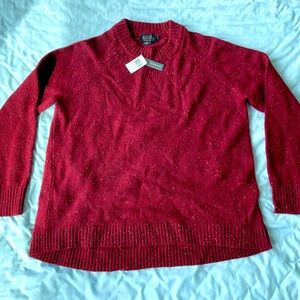 New Pendleton Crew Neck 100% Wool Large Sweater
